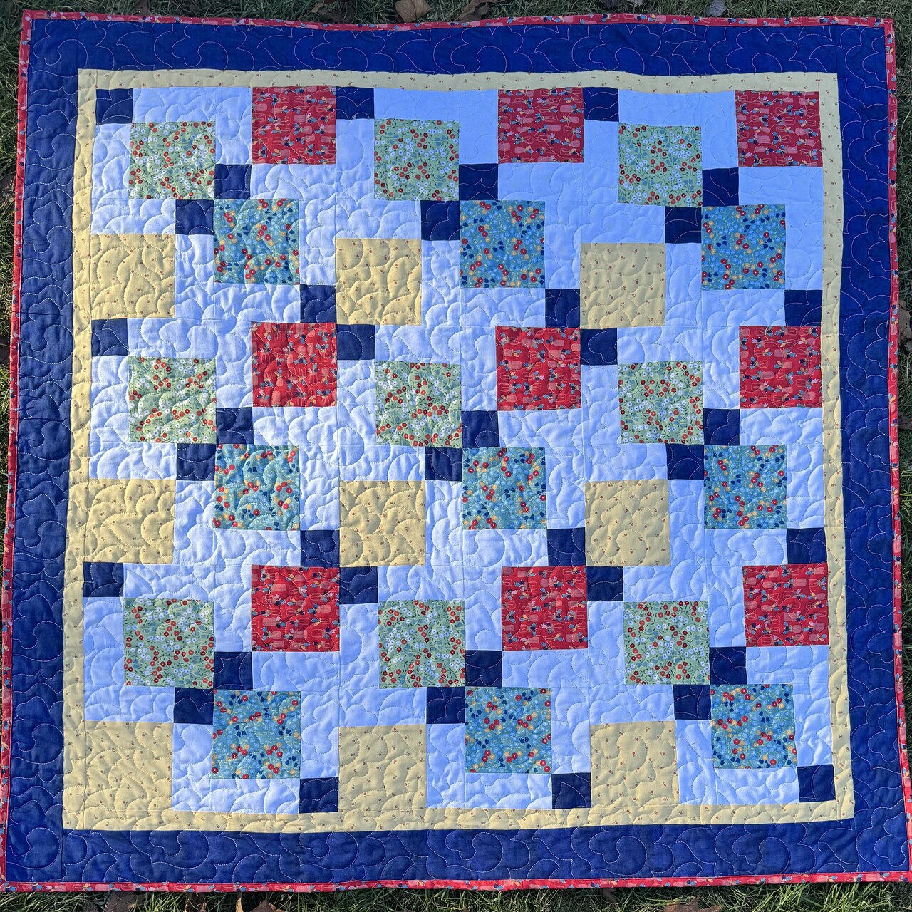 SINGER® PROJECTS Tossed 9-Patch Beginner Piecing and Quilting: Part 2 of 3